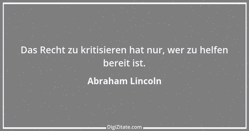 Zitat von Abraham Lincoln 26