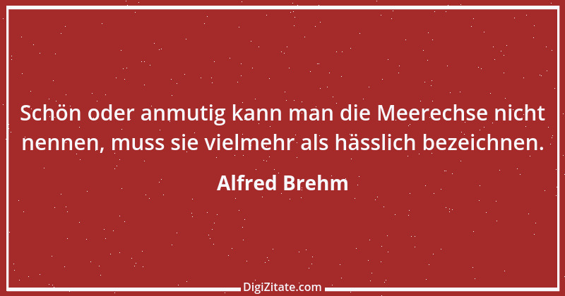 Zitat von Alfred Brehm 13