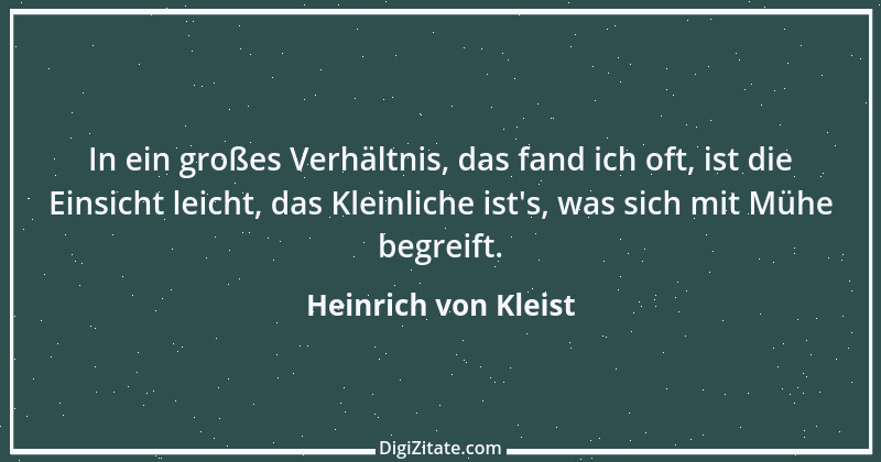 Zitat von Heinrich von Kleist 71