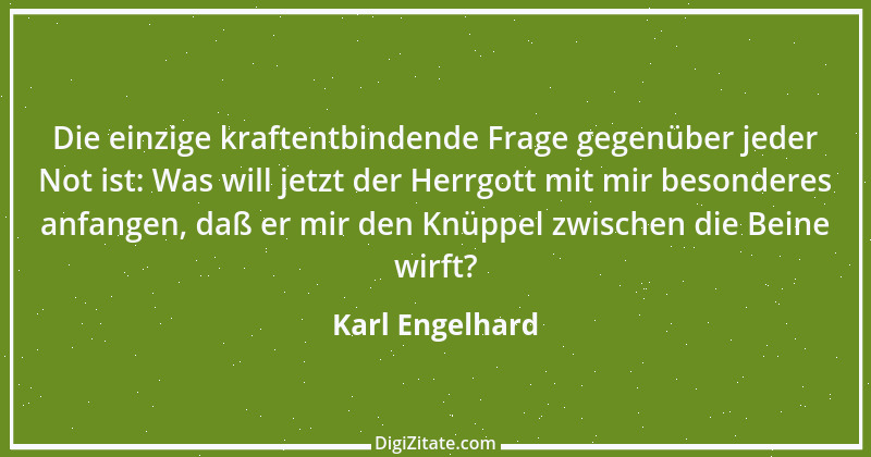 Zitat von Karl Engelhard 1