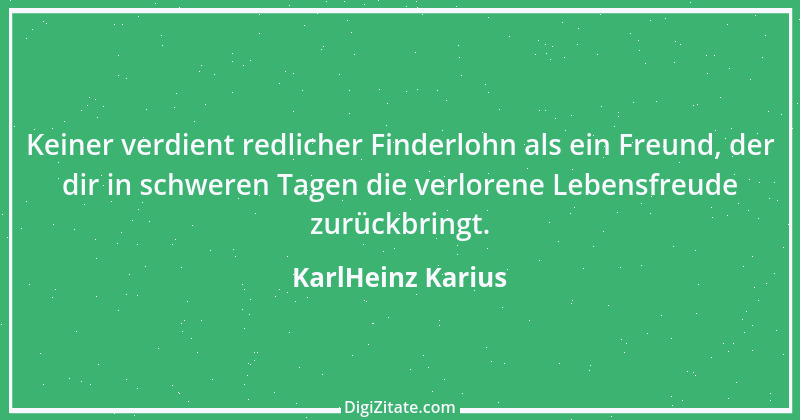 Zitat von KarlHeinz Karius 97