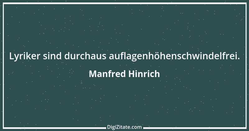 Zitat von Manfred Hinrich 346