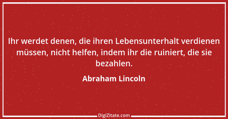 Zitat von Abraham Lincoln 27