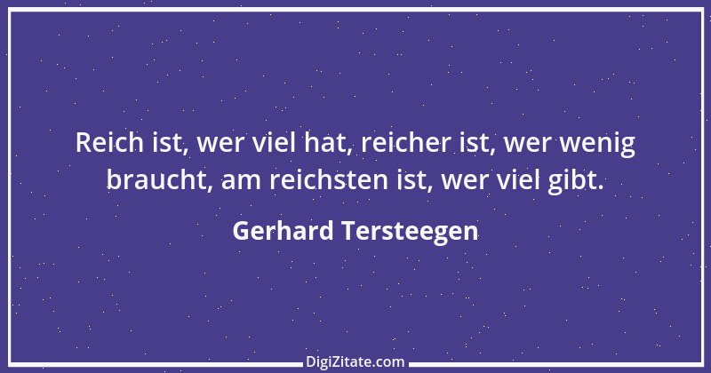 Zitat von Gerhard Tersteegen 18