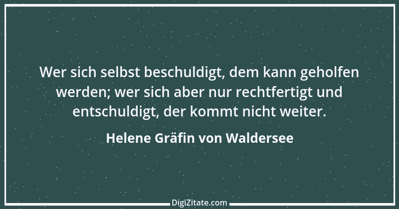 Zitat von Helene Gräfin von Waldersee 54