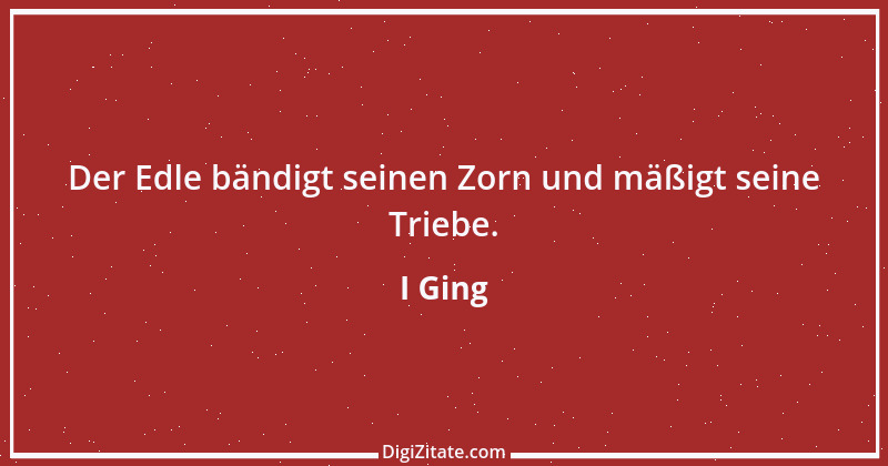 Zitat von I Ging 13