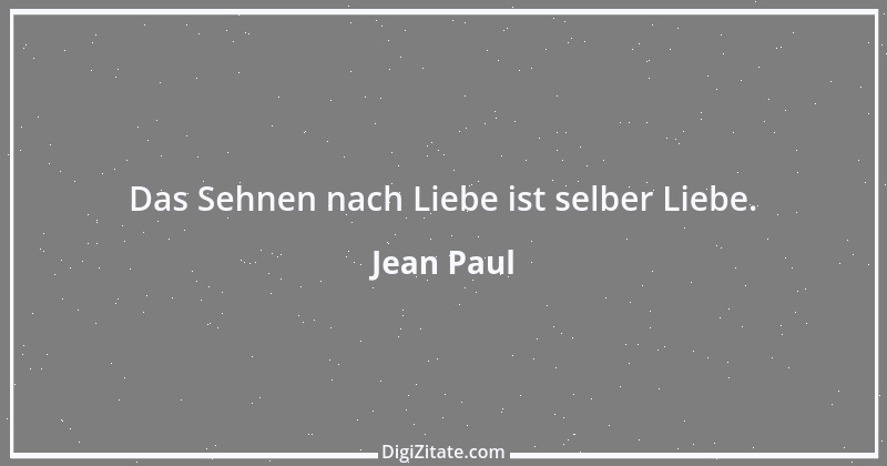 Zitat von Jean Paul 1318