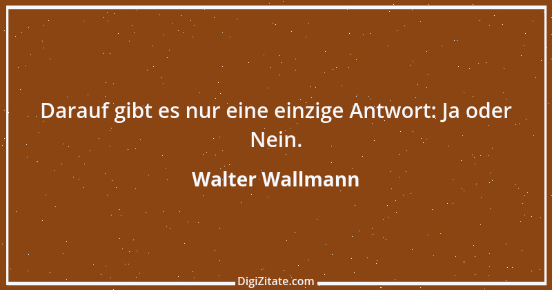 Zitat von Walter Wallmann 5