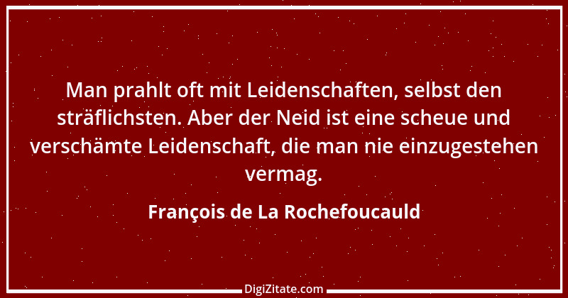 Zitat von François de La Rochefoucauld 87