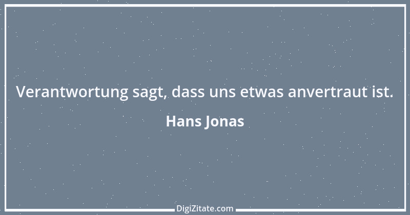 Zitat von Hans Jonas 5