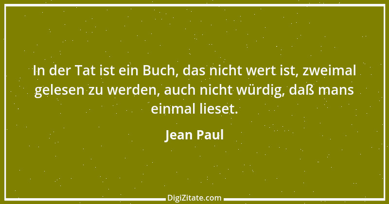 Zitat von Jean Paul 1319