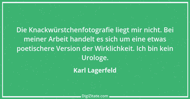 Zitat von Karl Lagerfeld 40