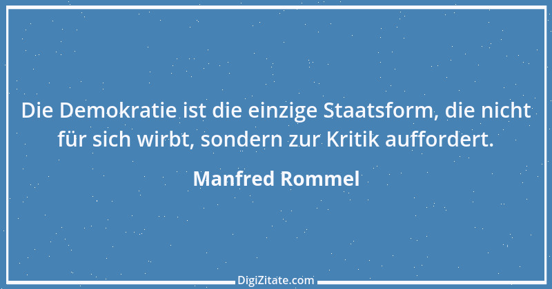 Zitat von Manfred Rommel 14