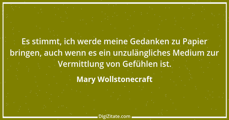 Zitat von Mary Wollstonecraft 4