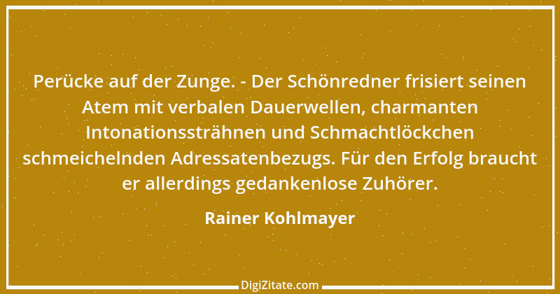 Zitat von Rainer Kohlmayer 14