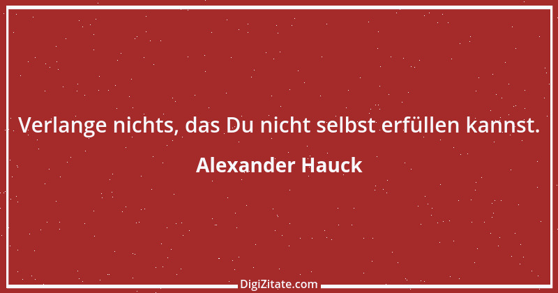 Zitat von Alexander Hauck 11