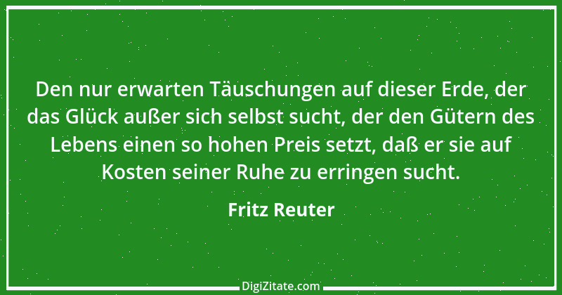 Zitat von Fritz Reuter 13