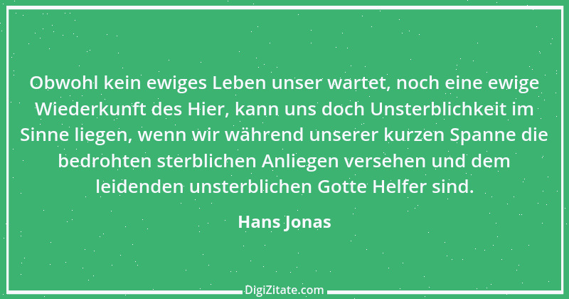 Zitat von Hans Jonas 6