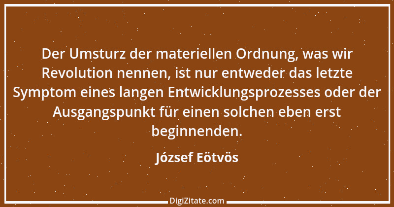 Zitat von József Eötvös 42