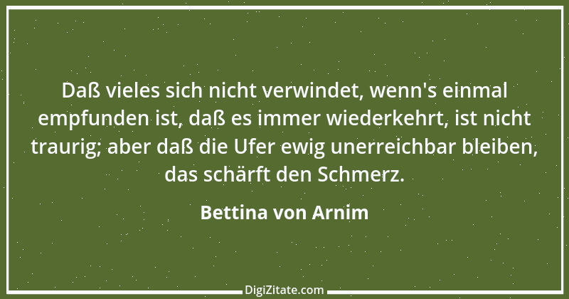 Zitat von Bettina von Arnim 26