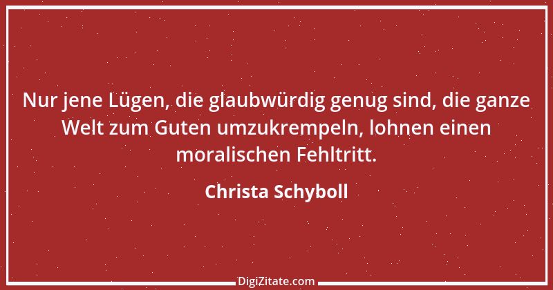 Zitat von Christa Schyboll 21