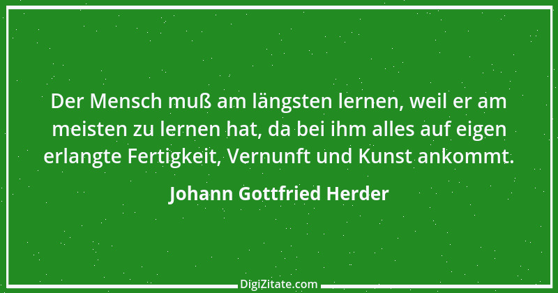 Zitat von Johann Gottfried Herder 85