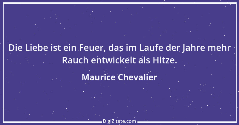 Zitat von Maurice Chevalier 6