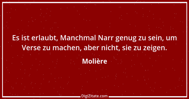 Zitat von Molière 174