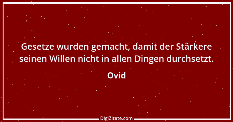 Zitat von Ovid 151