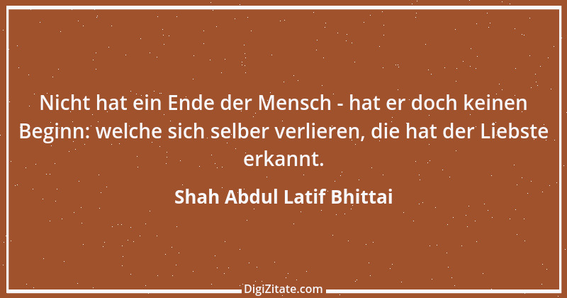 Zitat von Shah Abdul Latif Bhittai 1