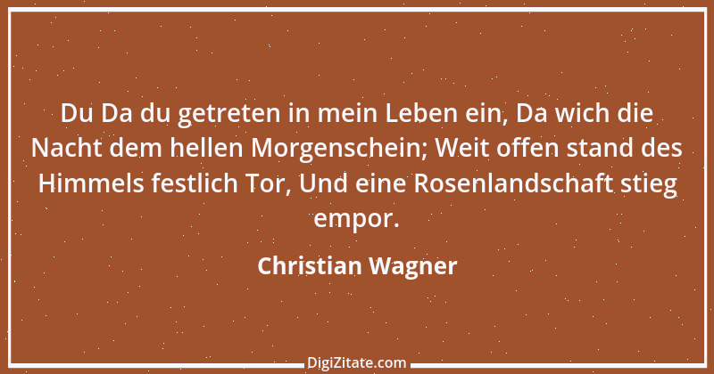 Zitat von Christian Wagner 3