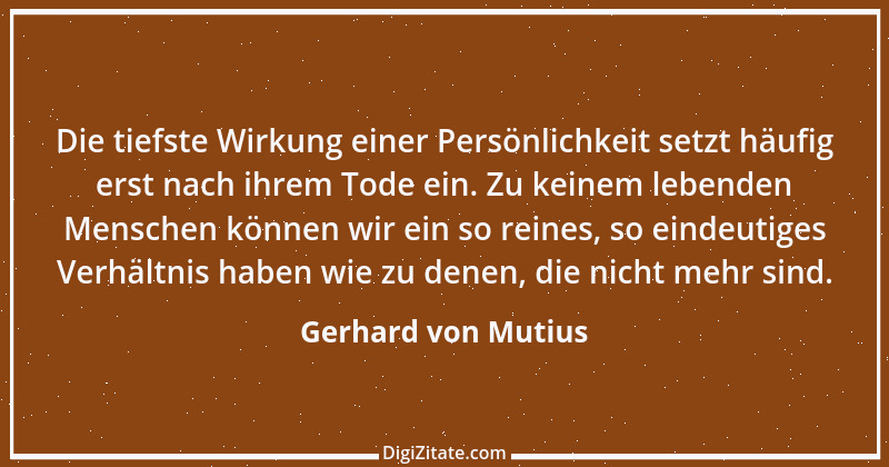 Zitat von Gerhard von Mutius 22