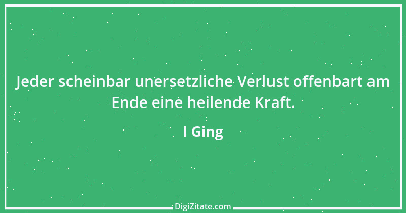 Zitat von I Ging 16