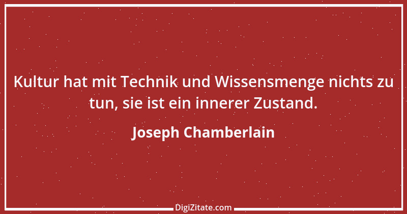 Zitat von Joseph Chamberlain 2