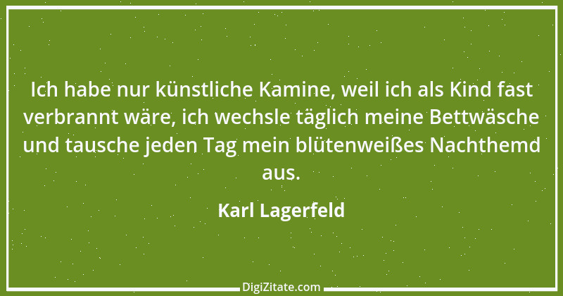 Zitat von Karl Lagerfeld 42