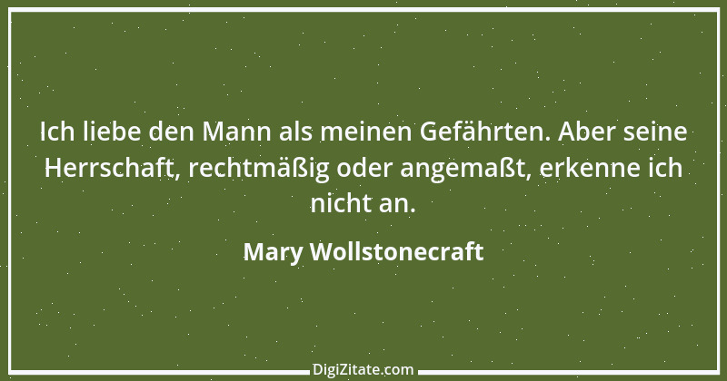 Zitat von Mary Wollstonecraft 6