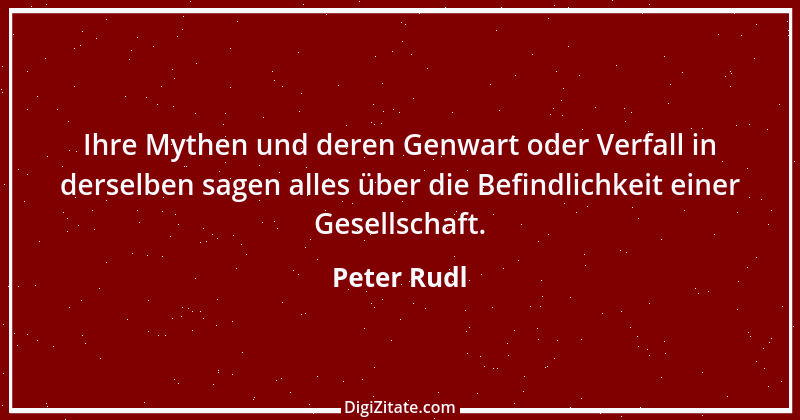 Zitat von Peter Rudl 1450