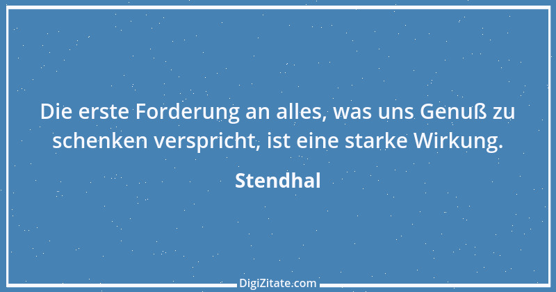 Zitat von Stendhal 146