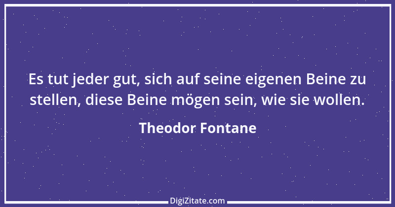 Zitat von Theodor Fontane 438