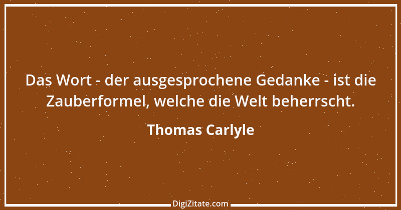 Zitat von Thomas Carlyle 144