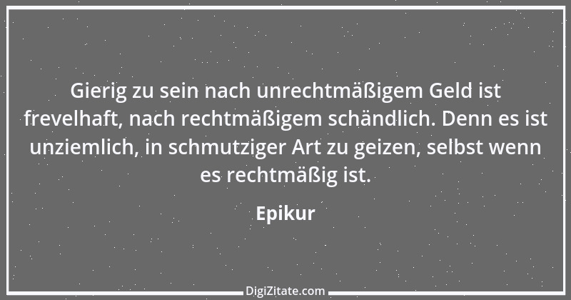 Zitat von Epikur 124