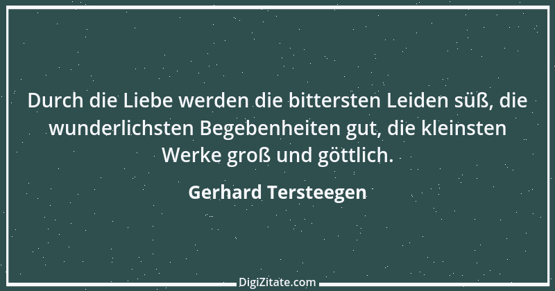 Zitat von Gerhard Tersteegen 22