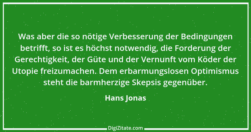 Zitat von Hans Jonas 8