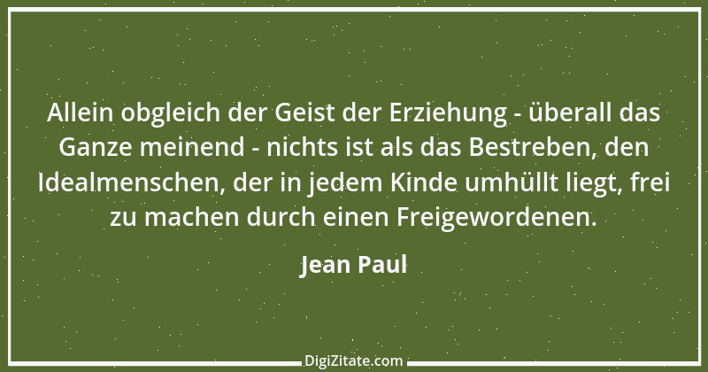 Zitat von Jean Paul 1322