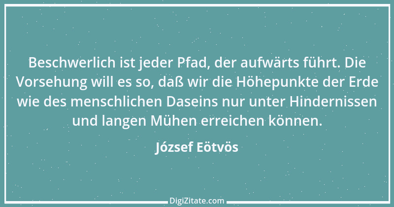 Zitat von József Eötvös 44