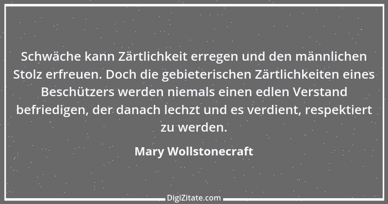 Zitat von Mary Wollstonecraft 7