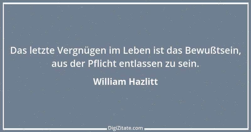 Zitat von William Hazlitt 33