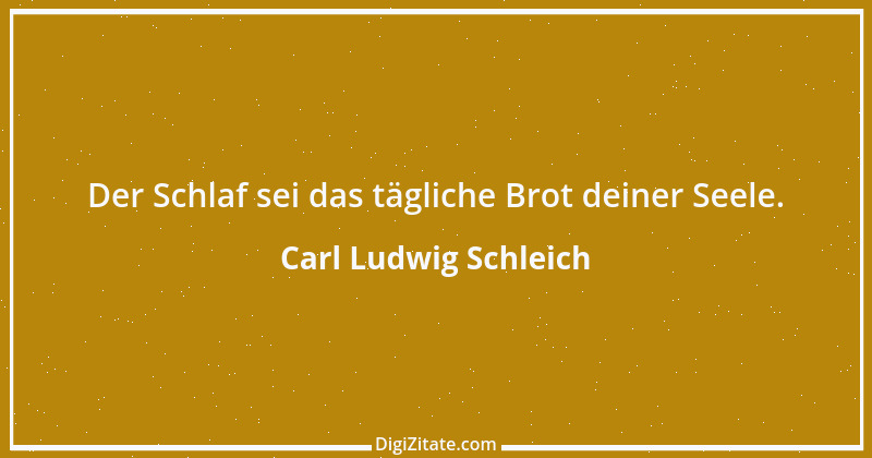 Zitat von Carl Ludwig Schleich 157