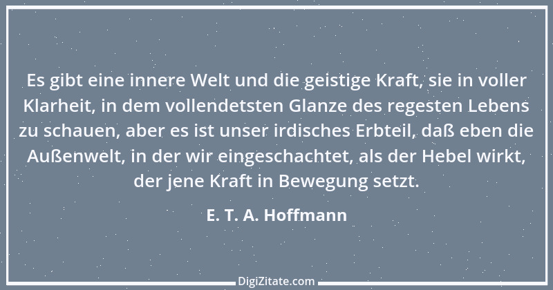 Zitat von E. T. A. Hoffmann 22