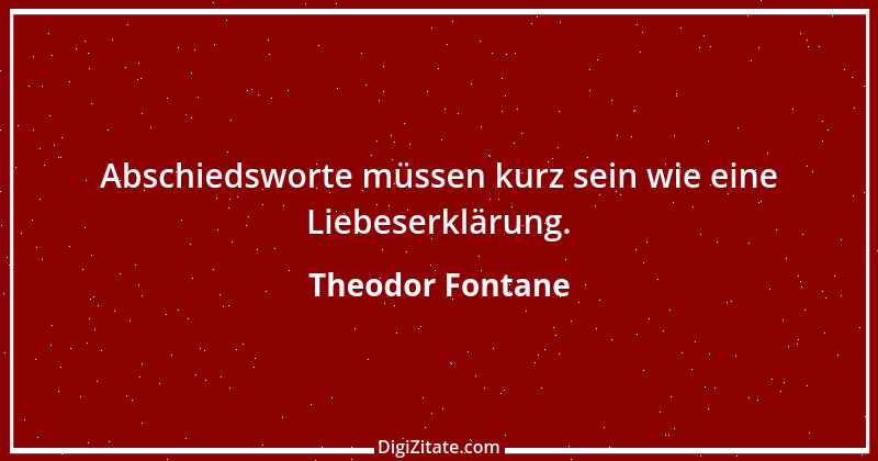 Zitat von Theodor Fontane 440